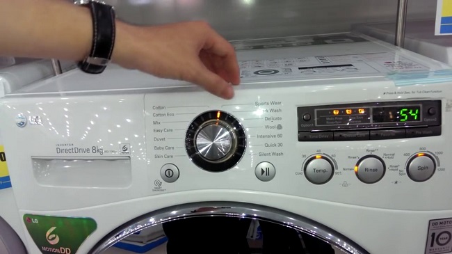 Hướng dẫn cách sử dụng máy giặt LG